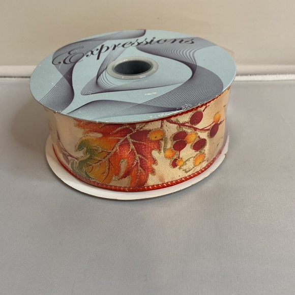 1.5 inch Fall Ribbon - Picture 3 of 3